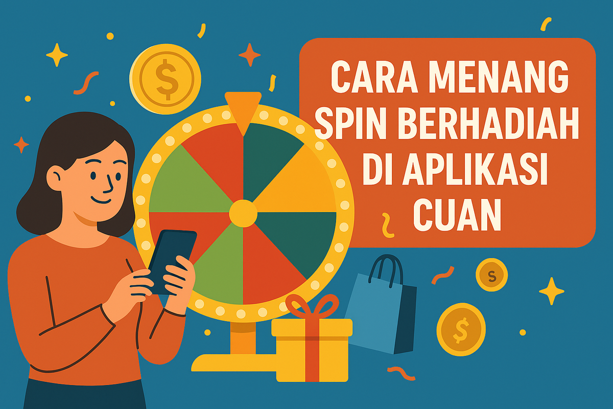 Cara Menang Spin Berhadiah di Aplikasi Cuan