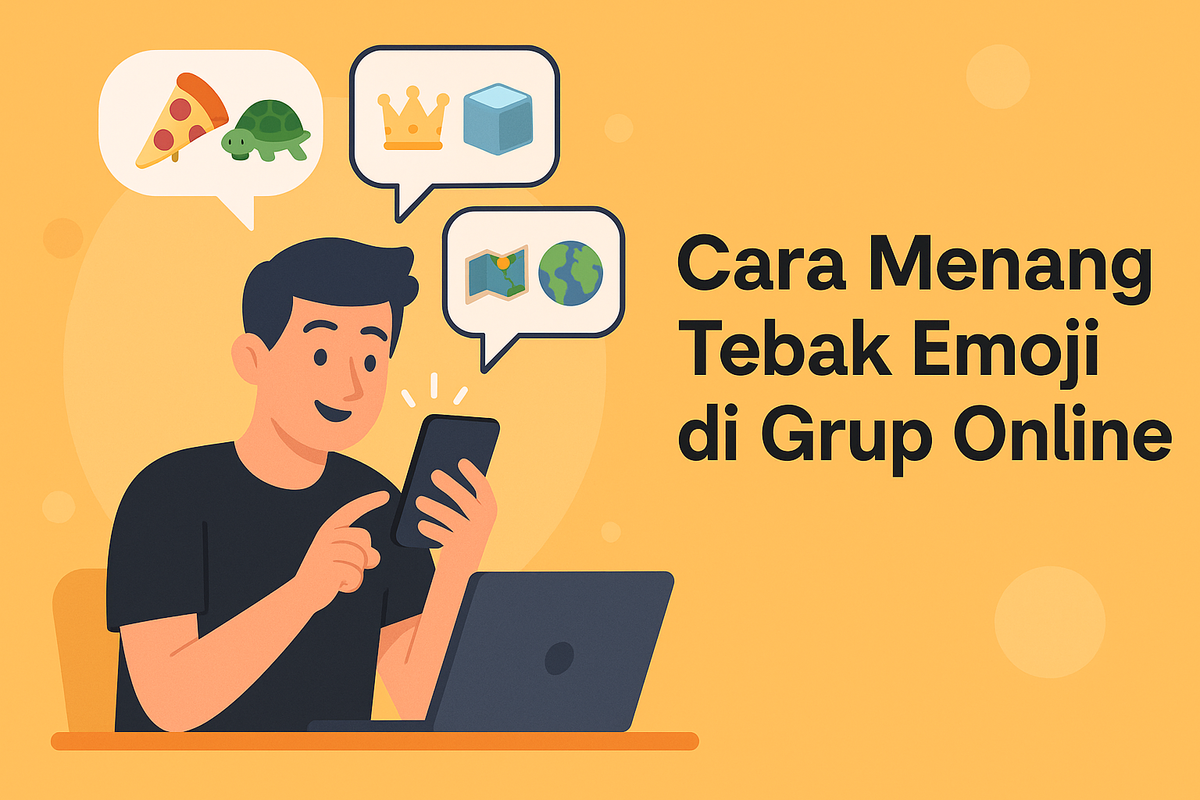 Cara Menang Tebak Emoji di Grup Online