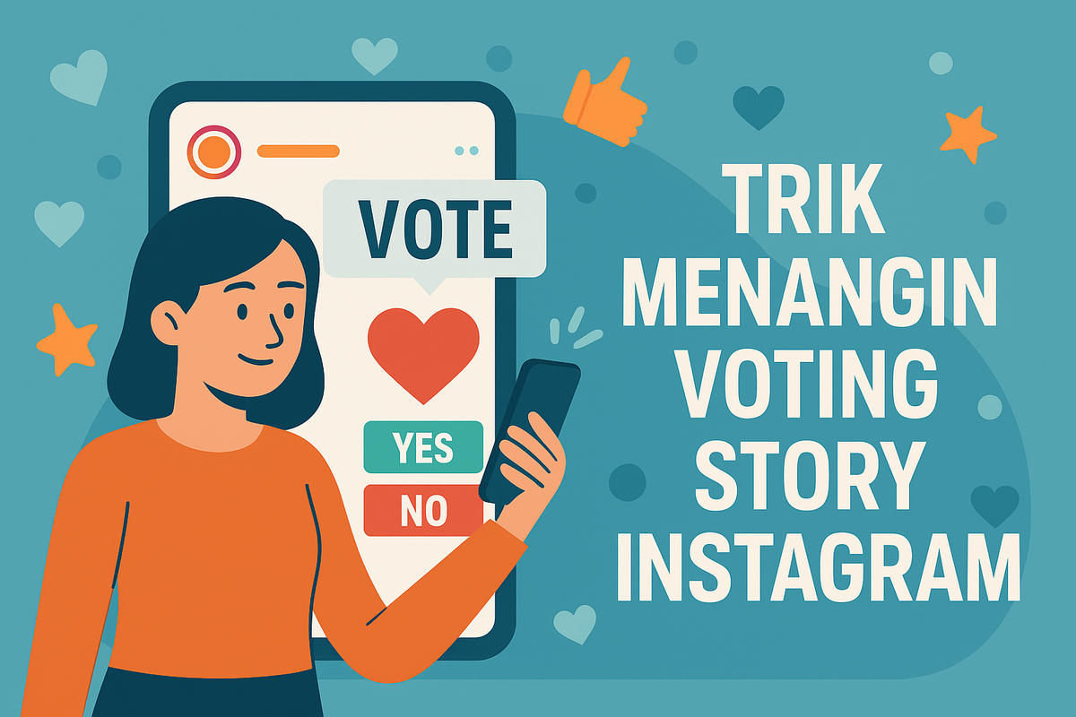 Trik Menang Voting Story Instagram