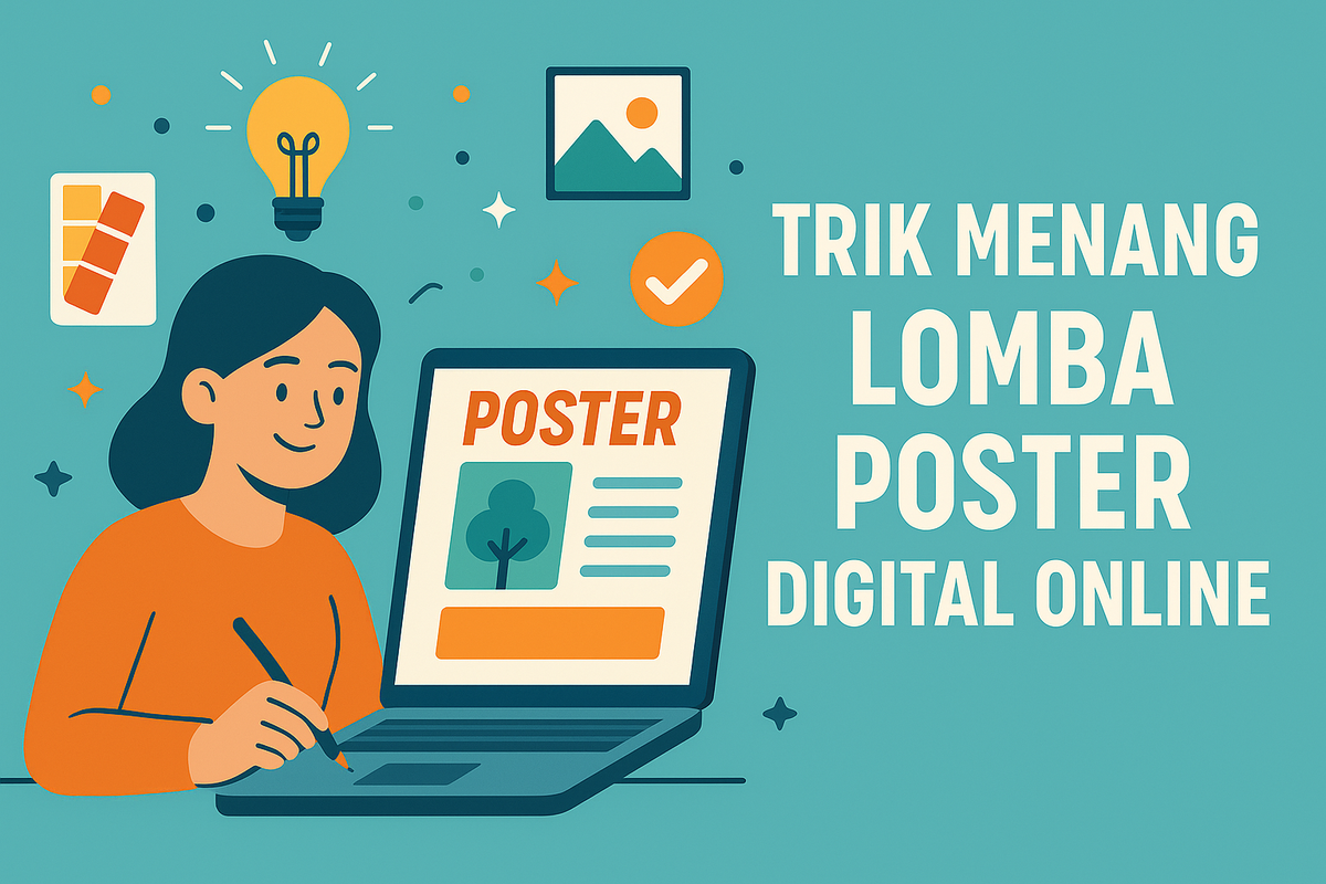 Trik Menang Lomba Poster Digital Online