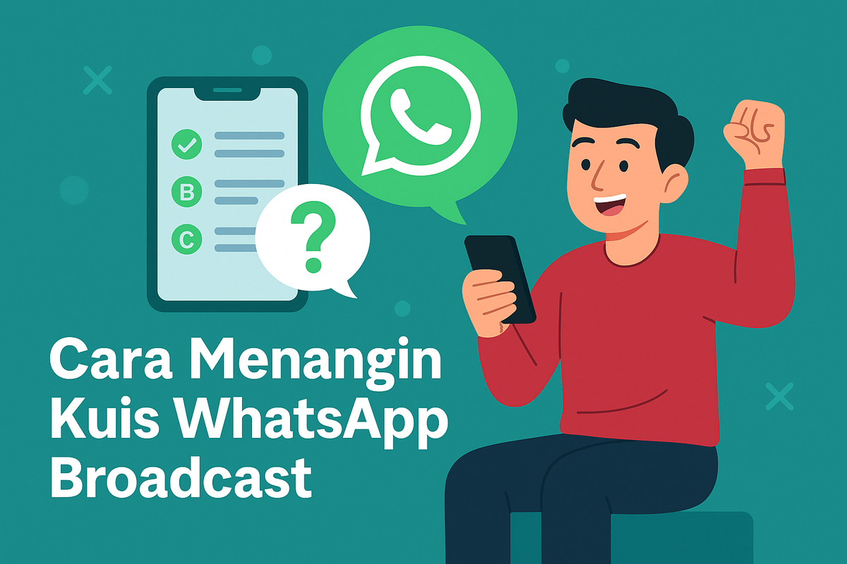 Cara Menangin Kuis WhatsApp Broadcast