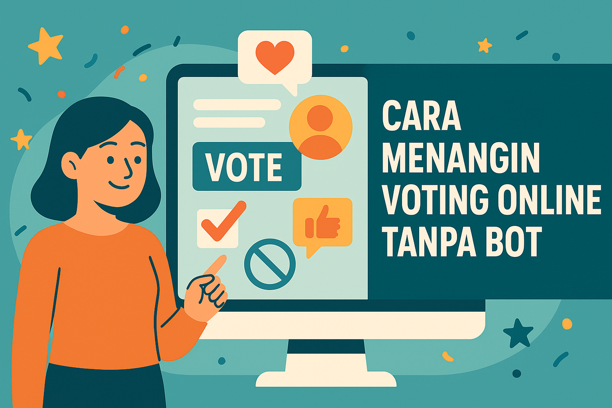 Cara Menangin Voting Online Tanpa Bot