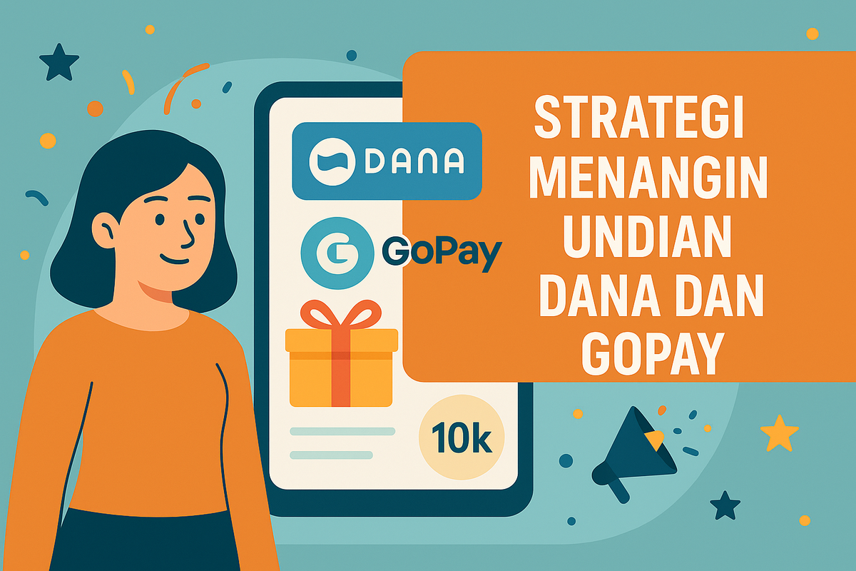 Strategi Menangin Undian Dana dan Gopay