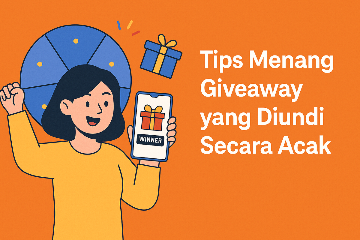 Tips Menang Giveaway yang Diundi Secara Acak