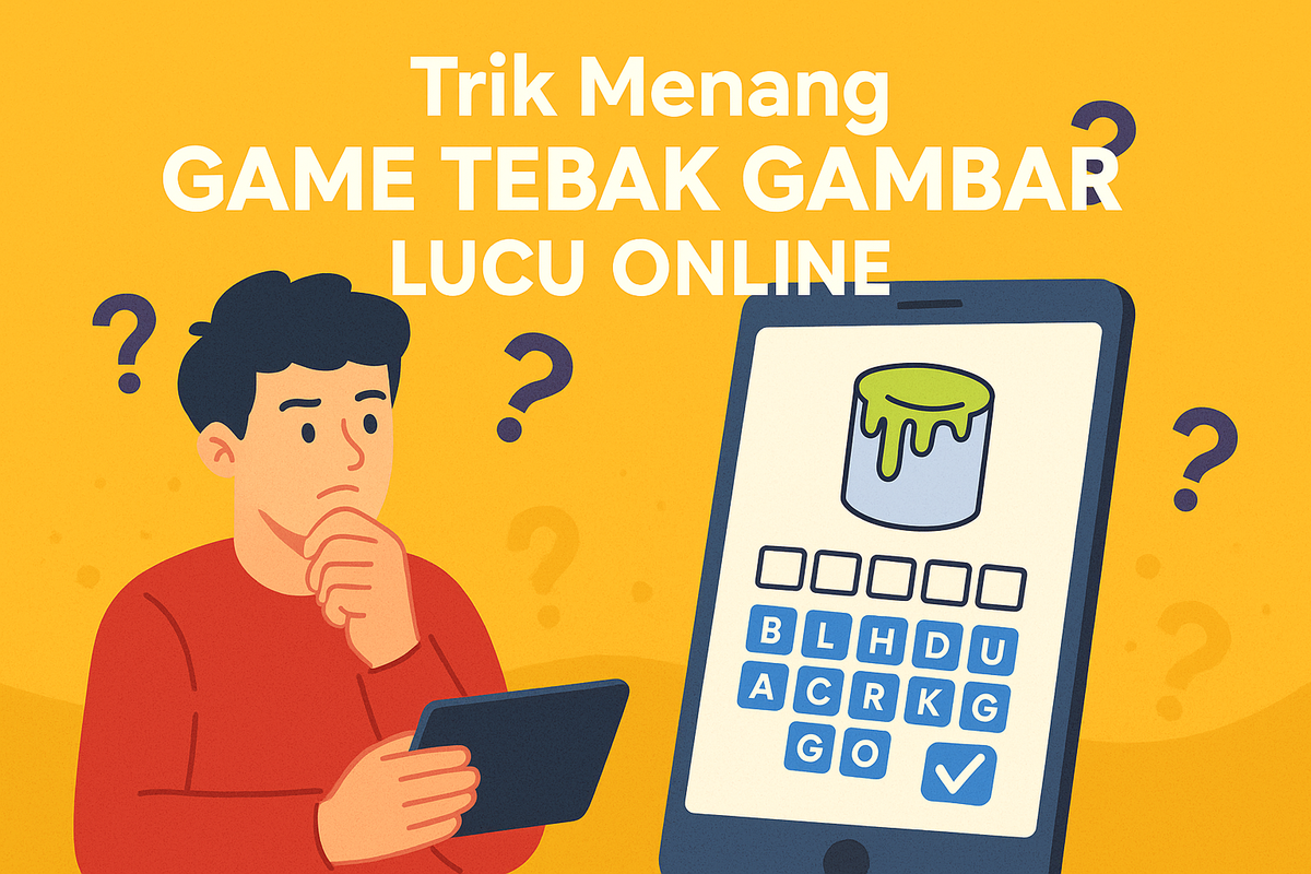 Trik Menang Game Tebak Gambar Lucu Online