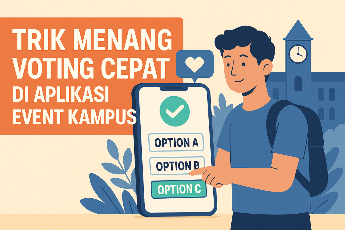 Trik Menang Voting Cepat di Aplikasi Event Kampus