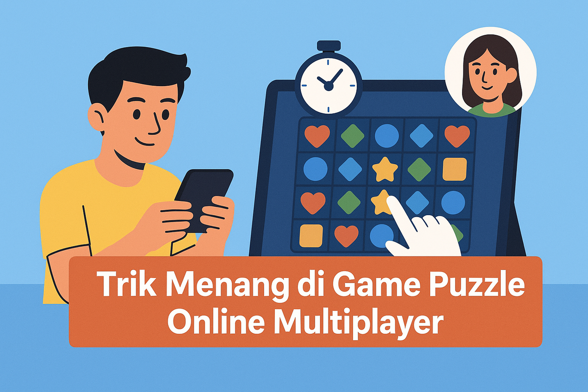 Trik Menang di Game Puzzle Online Multiplayer